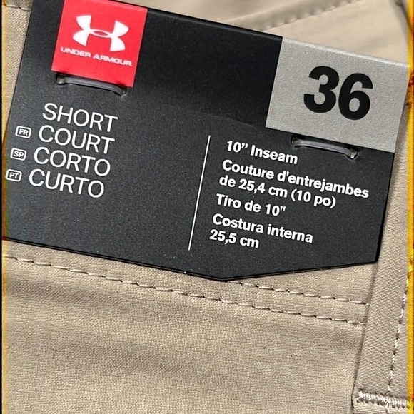 NWT Under Armour Storm size 36 UPF 30 Shorts 10” Inseam - Picture 3 of 7